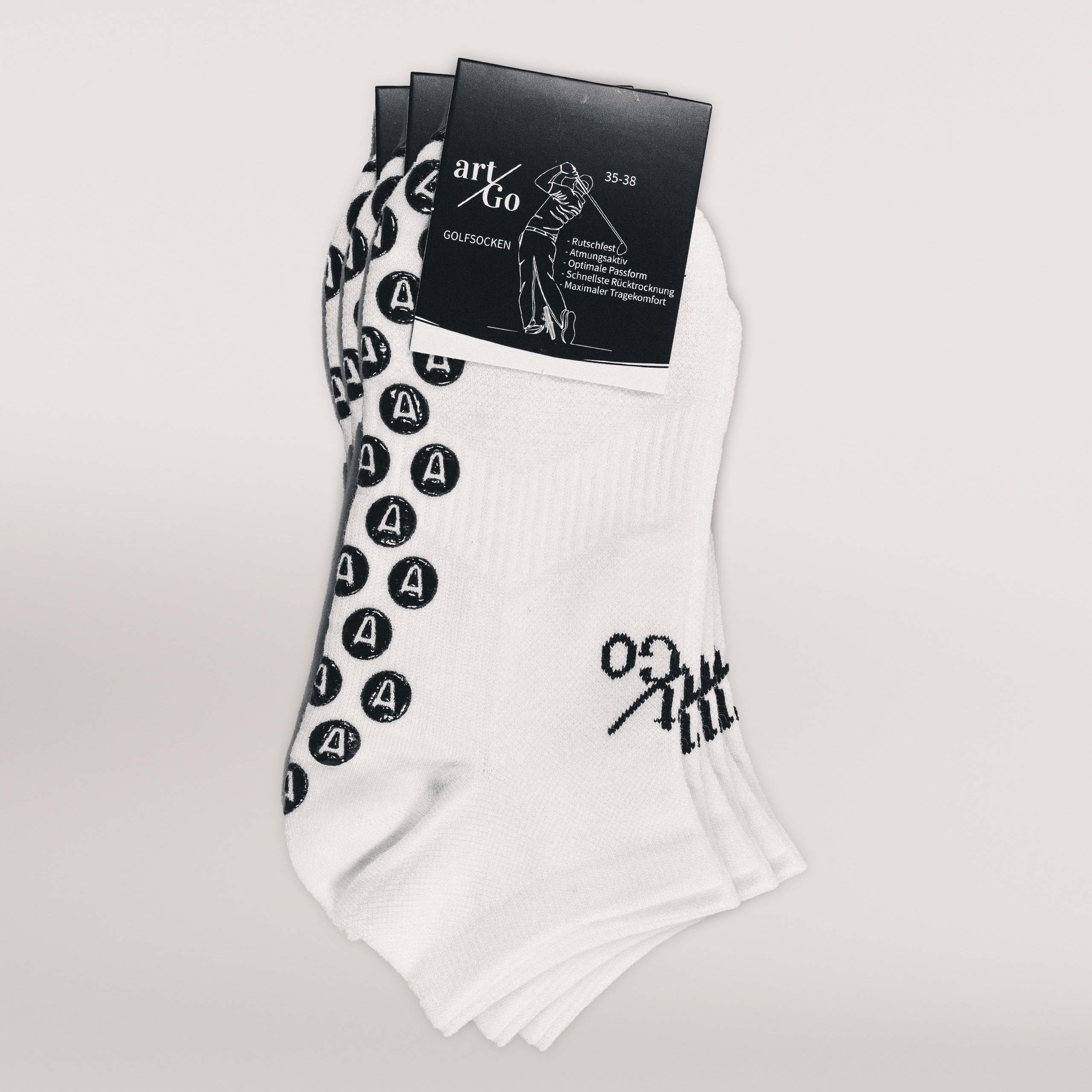 Grip Socks - kurz 3er Pack